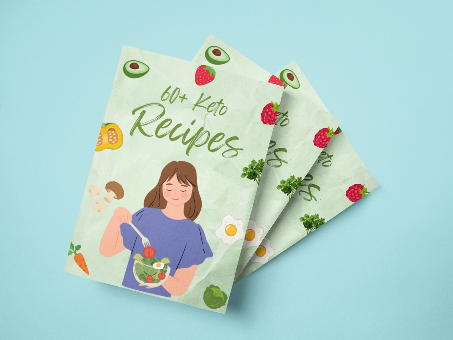 E-book | 60+ Keto recipes for beginners